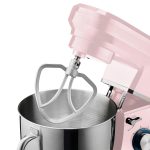 Stand Mixer 1200W 7L Stainless Steel Bowl 6 Speeds Pulse Pink - Image 8