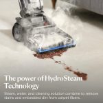 Carpet Cleaner Hydrosteam Technology 3.8L Quick Dry 30 Mins Titanium Blue - Image 3