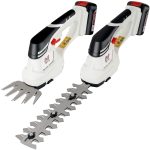 2-in-1 Cordless Hedge Trimmer & Grass Shear 7.2V 1500mAh 17cm Blade Black White - Image 8
