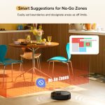 Robot Vacuum And Mop 10000Pa HyperForce Suction Dual Anti-Tangle Black - Image 9
