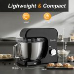 Stand Mixer 5.5L 1500W 10 Speed Pulse Black - Image 5