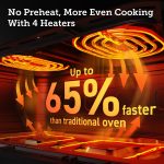 TwinFry Dual Air Fryer 10L Flexible Capacity Dual Blaze - Image 3