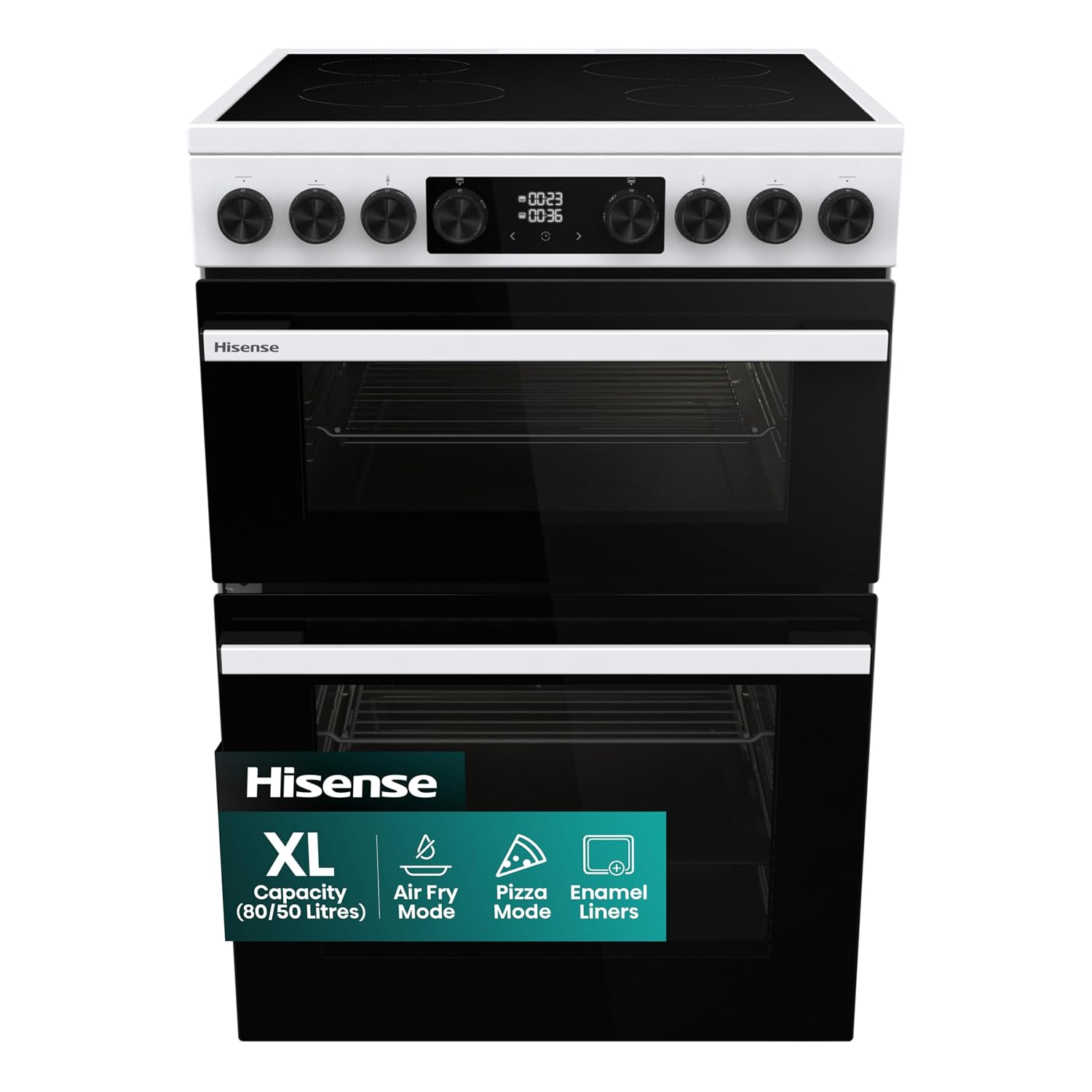 7138SNG-okL._SL1500.jpg Freestanding Electric Cooker 130L 60cm White - Image 1