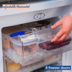 Under Counter Freezer 91L 55cm White Freestanding - Image 5