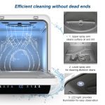 Portable Countertop Dishwasher 7 Programmes 4.8L Tank 3 Place Settings Black - Image 7