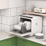 Table Top Dishwasher 6L Built-In Tank 4 Place Settings Touch Control White - Image 2