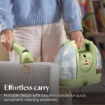 Portable Spot Cleaner 7800Pa Suction Dual Tank 1.4L Green - Image 6