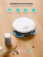 Robot Vacuum Cleaner 7000Pa LiDAR Navigation Auto-Empty White - Image 4