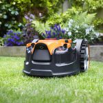 Robot Lawn Mower 16 Drop And Mow 24V 4.0Ah Battery Fast Charger Orange - Image 7