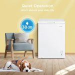 Chest Freezer 99L 54.5cm White Freestanding - Image 5
