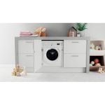 Integrated Washer Dryer 7Kg Wash 5Kg Dry 1400Rpm White - Image 4