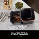 Air Fryer 6.2L 2000W 6 Functions Black/Copper - Image 4