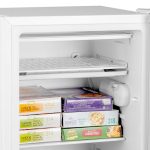 Under Counter Fridge 83L Reversible Door Adjustable Thermostat White - Image 5