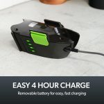 Cordless Handheld Vacuum Cleaner 22V 20-Minute Runtime Grey/Green/Black - Image 9