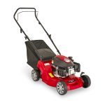 Self-Propelled Petrol Lawnmower 39cm 123cc 40L Grass Collector Red - Image 10