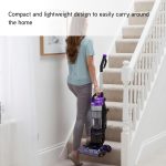 Upright Vacuum Cleaner 820W Bagless Multi-Cyclonic Lightweight Purple - Image 3