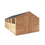 Wooden Garden Storage Shed 8 X 6 Ft Single Door Reverse Apex Roof - Image 10