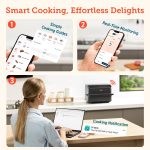 TwinFry Dual Air Fryer 10L Flexible Capacity Dual Blaze - Image 6