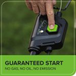 Cordless Lawn Mower 46cm 48V Self-Propelled 55L Bag 2x4Ah Batteries - Image 6