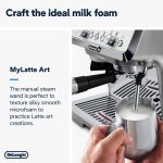 Espresso Pump Coffee Machine 1450W Cold Brew Function Milk Frother Titanium - Image 8