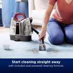 Portable Spot Cleaner 330W HeatWave Technology 1.5m Hose Titanium/Red - Image 8