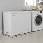 Chest Freezer 205L 42dB Freestanding White - Image 6