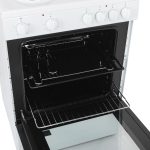 Freestanding Single Cavity Electric Cooker 68L 60cm White - Image 8