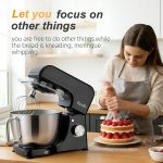 Stand Mixer 5.5L 1500W 10 Speed Pulse Black - Image 8