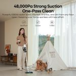 Cordless Stick Vacuum Cleaner 580W 48KPa Suction 65 Min White - Image 2