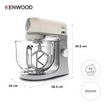 Stand Mixer 5L 1000W 6 Speed Cream - Image 5