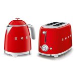 Retro Range Breakfast Set 0.8L Mini Kettle 2-Slice Toaster Pastel Green - Image 9