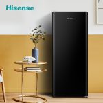 Freestanding Fridge 165L 128Cm Auto Defrost Wine Rack Black - Image 9