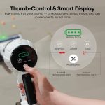 Cordless Stick Vacuum Cleaner 580W 48KPa Suction 65 Min White - Image 8
