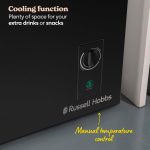Chest Freezer 99L Freestanding With Adjustable Temperature Black - Image 8