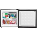 Freestanding Mini Freezer 31L Adjustable Temperature Black Reversible Door - Image 10