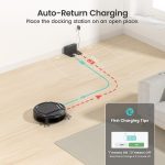 Robot Vacuum And Mop 5000Pa Carpet Boost 120 Min Black - Image 6