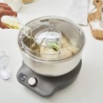 Stand Mixer 4L 650W 6 Speeds Dual Beaters Grey - Image 4