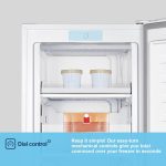 Freestanding Upright Freezer 165L 143Cm 5 Compartments Reversible Door White - Image 6