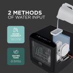 Mini Countertop Dishwasher 5L Touch Control LED Display 6 Programs Black - Image 6