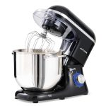 Stand Mixer 6.2L 1400W 6 Speed Tilt-Head Black - Image 10