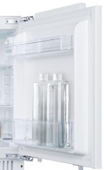 Integrated Undercounter Fridge 135L Adjustable Shelves LED Display White - Image 4