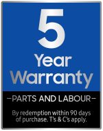 Freestanding Washer Dryer 8kg Wash 5kg Dry 1400rpm Graphite - Image 2