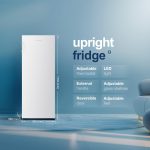 Freestanding Larder Fridge 242L 55cm White E Rated - Image 2