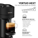 Automatic Pod Coffee Machine With One Touch Brewing 1.1L Matte Black - Image 4