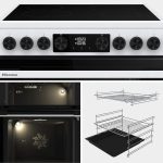 Freestanding Electric Cooker 130L 60cm White - Image 3