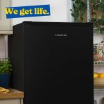 Freestanding Larder Fridge 242L 55cm 143cm Black - Image 8
