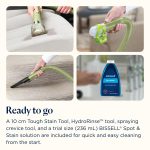 Portable Spot Cleaner 7800Pa Suction Dual Tank 1.4L Green - Image 10