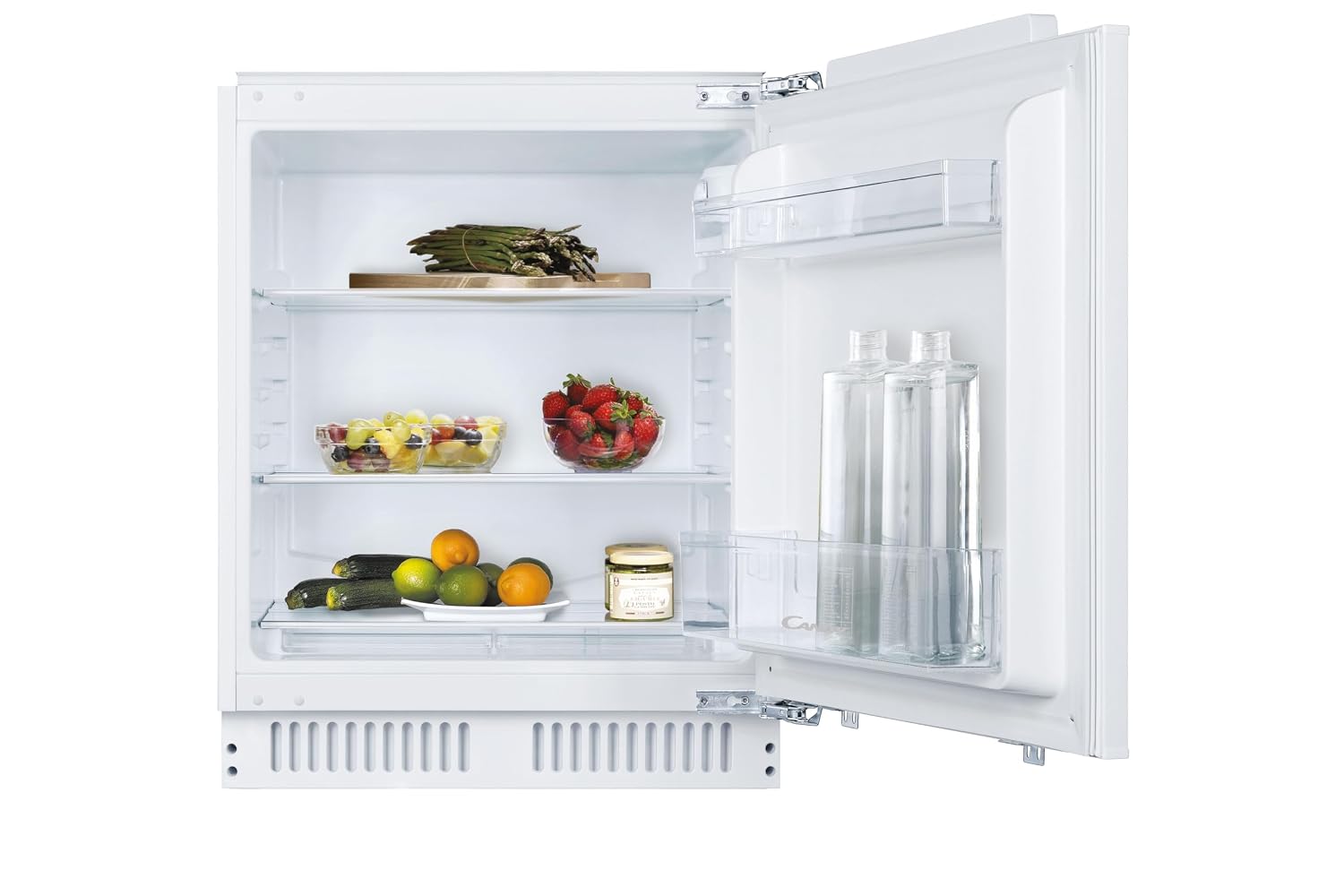 71OITT6nkiL._SL1500.jpg Integrated Undercounter Fridge 135L Adjustable Shelves LED Display White - Image 1