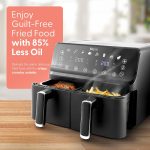 Dual Zone Air Fryer 9L 8-in-1 2700W Extra-Large Capacity - Image 3
