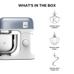 Stand Mixer 5L 1000W 6 Speed Blue - Image 7